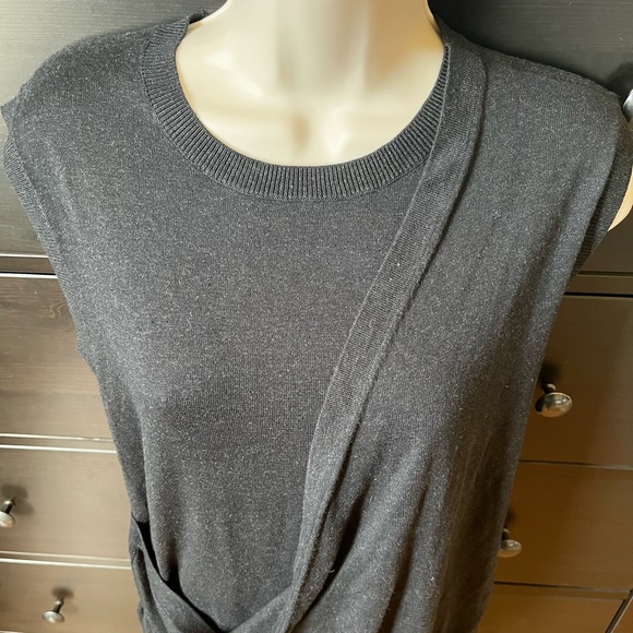 All Saints Lapse charcoal tank top size 6 - Picture 9 of 11